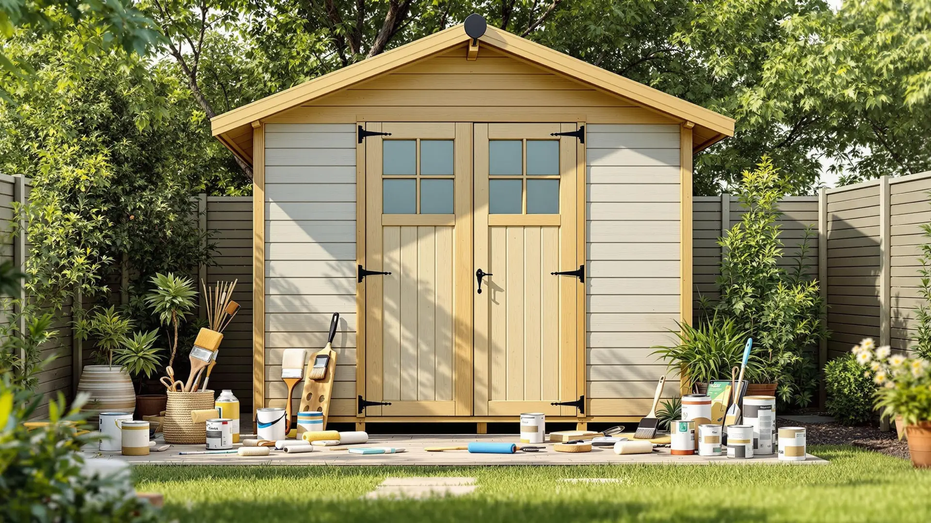 Nos conseils pour peindre une cabane