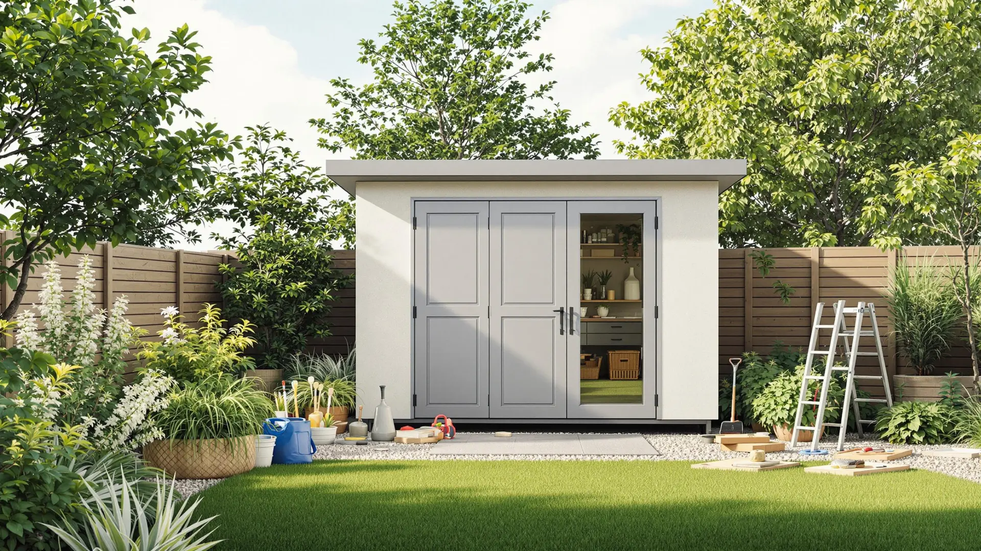 Avant de poser : permis de construire pour l'abri ?